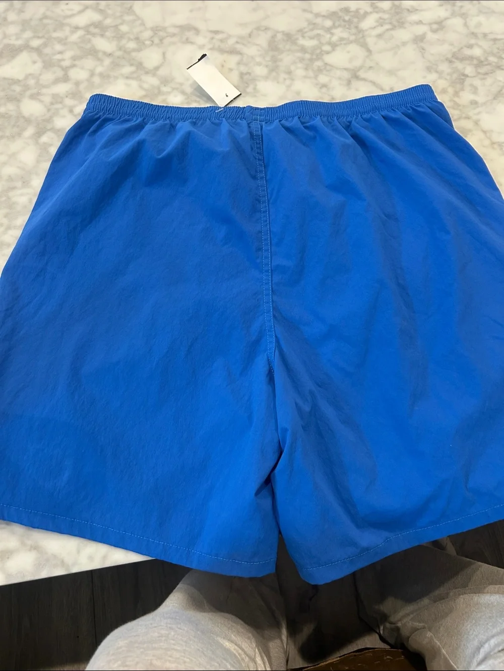 NWOT Patagonia Men's Baggies Longs Swim Trunks in Bright Blue Sz L